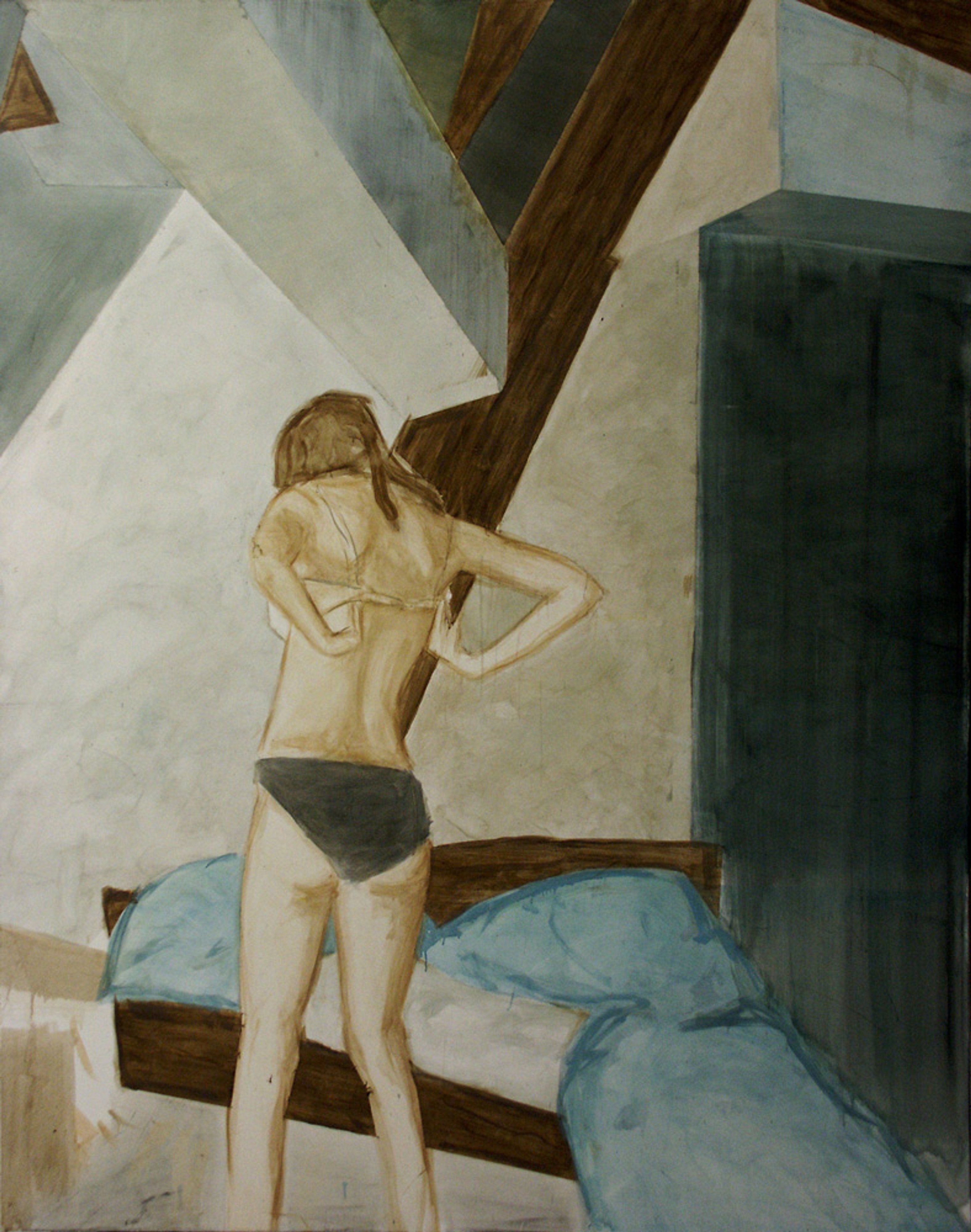 *Jetzt hier, morgen gestern* 2005

oil on canvas, 200 × 160 cm
